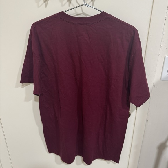 Disney Grumpy Dwarf Shirt Mens Large Maroon How About No T-Shirt Disney Park New - Picture 2 of 8